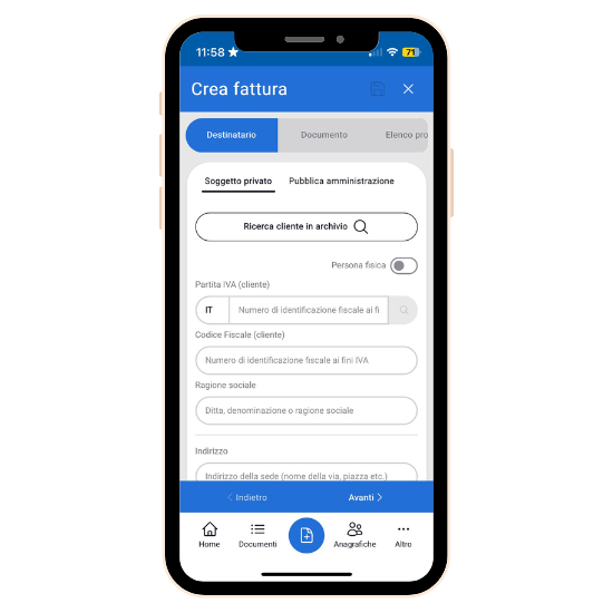 app fatturazione elettroninca